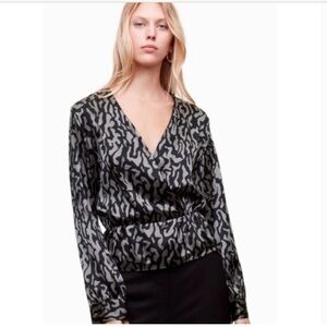 Aritzia Silk Blouse